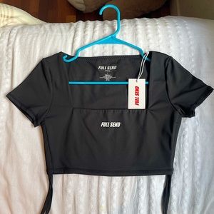 Full-Send Women’s Cropped Top, Size Small